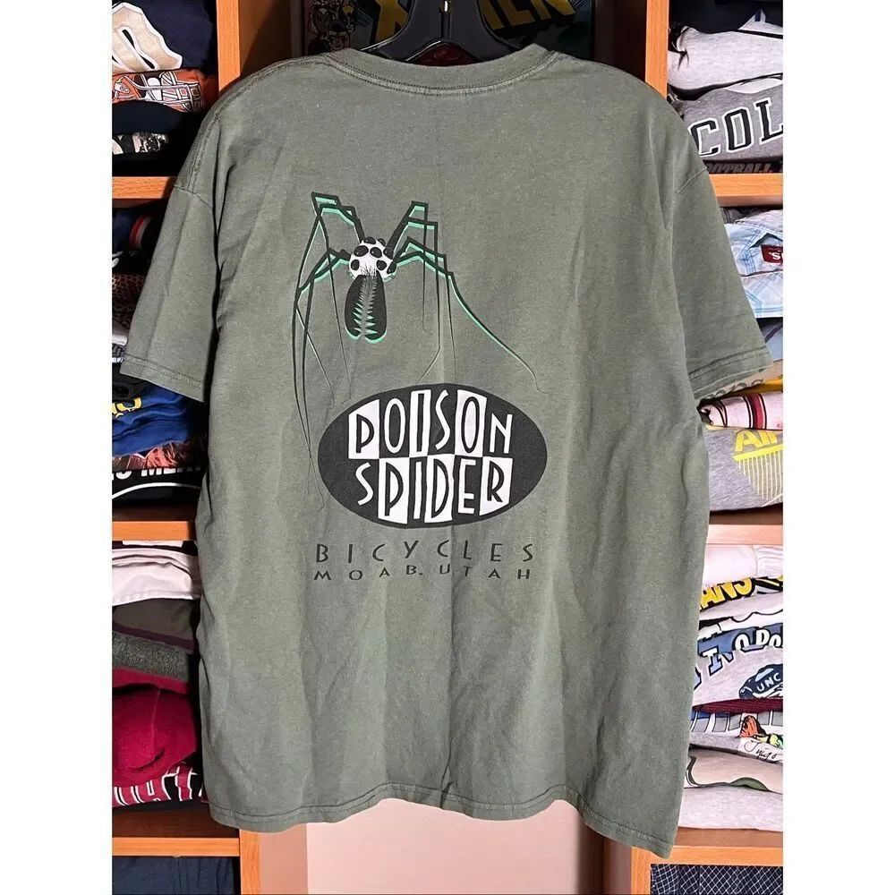 Vintage Poison Spider Bicycles Tee Large